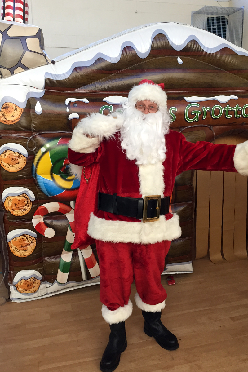 The Joker Entertainment providing Santa's Grottos in the Midlands, Nottingham, Lincoln, Leicestershire, Boston, Sleaford. Services include Santa Claus, Elves and Santa's Grotto Photo Service